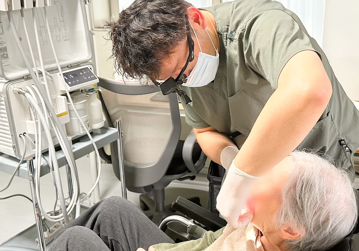 訪問診療の様子